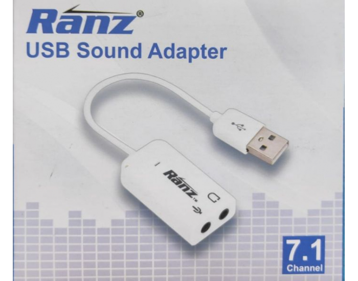 RANZ USB TO SOUND CONVERTER 7.1